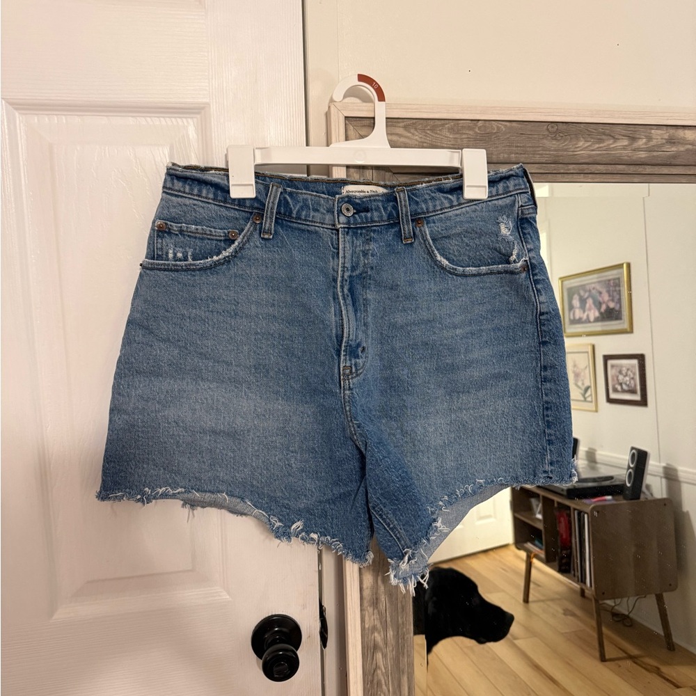 Abercrombie and Fitch The Dad Short High Rise Curve Love